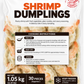 OverflowOasis Shrimp Dumplings – 2.31 lb (30 Pieces) × 5 Bags | 11.57 lb Case
