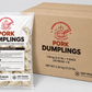 OverflowOasis Pork Dumplings – 2.31 lb (30 Pieces) × 5 Bags | 11.57 lb Case